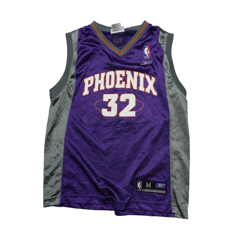 Phoenix Suns Jersey Boys M Purple NBA Basketball Amare Stoudemire 32 Reebok
